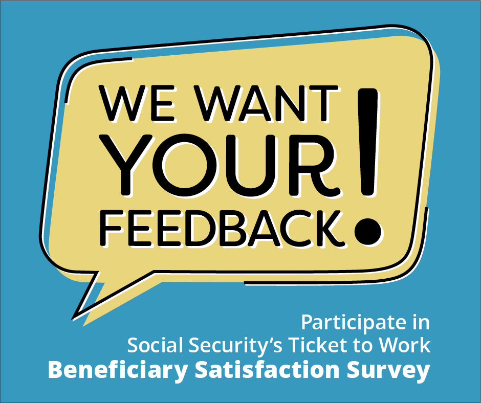 survey graphic We Want Your Feedback