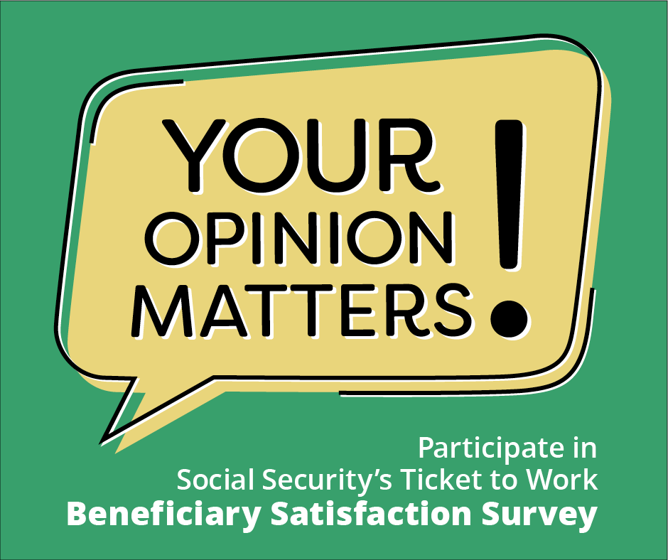 survey graphic Your Opinion Matters